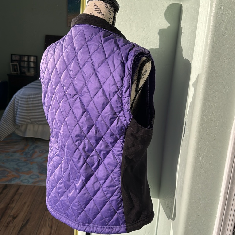 Marmot Purple Quilted Vest NWT - Picture 5 of 6